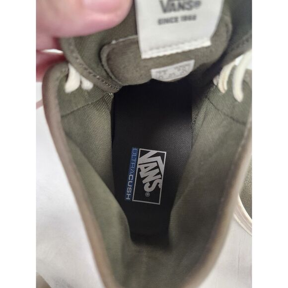 Vans Sk8 Hi Green Canvas Suede Sneakers Mens 7.5 Womens 9 Skate Streetwear main image 9
